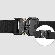 Military Tactical Belt For Men Work Hiking Hunting Climbing 1.5inch Wide Heavy Duty Quick Release Buckle Web Webbing Belt Nylon Canvas Rigger Belts