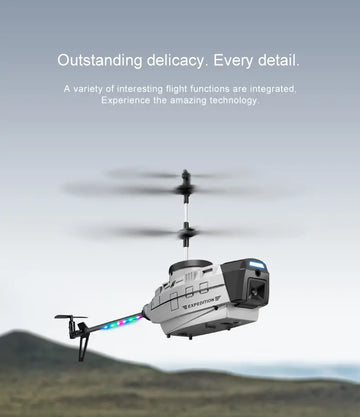 New KY202 RC Helicopter, HD Camera, Gesture Sensing Intelligent Hover, Obstacle Avoidance RC Drone Toy