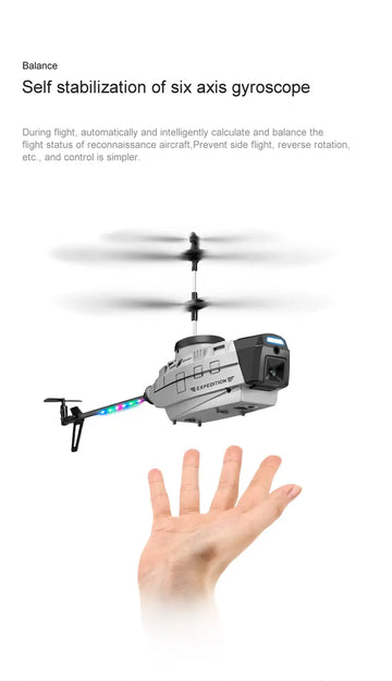 New KY202 RC Helicopter, HD Camera, Gesture Sensing Intelligent Hover, Obstacle Avoidance RC Drone Toy