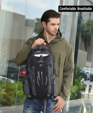 Quality Nylon Waterproof Travel Backpacks Men Climbing Travel Bags Hiking Backpack Outdoor Sport School Bag Men Backpack Women