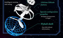 9.5cm/3.74in Intelligent Sensor Swing Ball, Suspended Luminous Black Technology UFO, Remote Control Ufo, Light Flying Ball, Boy Toys, Children's Smart Gesture Sensor, Magic Swing Hovercraft, Children's Day Gift, Children's Gift