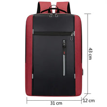 Waterproof Business Backpack Men USB School Backpacks Laptop Backpack Large Capacity Bagpacks For Men Back Pack Bags