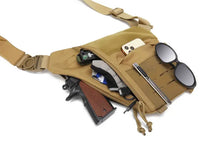 Men's Tactical Shoulder Bag Underarm Bag, Outdoor Travel Wallet Phone Key Anti Theft Bag