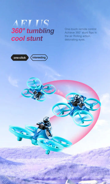 4DRC V24 Mini RC Drone Water Land Air Flight Hovercraft Boat Speed Drift 3 In 1 Toy 2.4G Quadcopter Waterproof For Kids Boy Gift