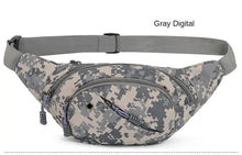 Men Waist Pack Male Waist Belt Bags, Durable Fanny Canvas Hip Bum Sports Bag Pouch Zipper Pocket Men Bag