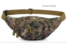 Men Waist Pack Male Waist Belt Bags, Durable Fanny Canvas Hip Bum Sports Bag Pouch Zipper Pocket Men Bag