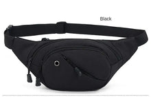 Men Waist Pack Male Waist Belt Bags, Durable Fanny Canvas Hip Bum Sports Bag Pouch Zipper Pocket Men Bag