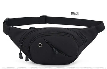 Men Waist Pack Male Waist Belt Bags, Durable Fanny Canvas Hip Bum Sports Bag Pouch Zipper Pocket Men Bag