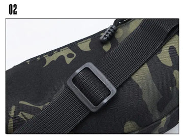 Men Waist Pack Male Waist Belt Bags, Durable Fanny Canvas Hip Bum Sports Bag Pouch Zipper Pocket Men Bag