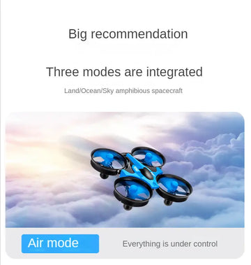 Remote Control Drone, Land And Air Three-in-one, Quadcopter Hot-selling Drone