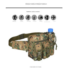 Casual Multifunctional Outdoor Sports Running Waist Bag, Waterproof Mountaineering Cycling Waist Bag Mobile Phone Bag