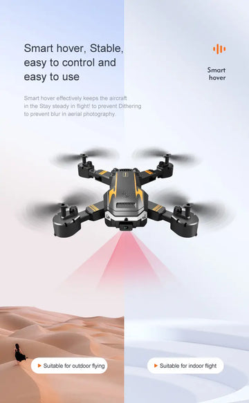 KBDFA New G6 Drone 5G HD Camera Four-Sided Obstacle Avoidance RC Helicopter FPV WIFI Professional Foldable Quadcopter Toy