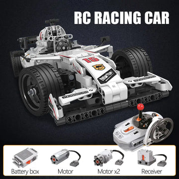 Technicial RC Supercar Model 7115 Super Racing Remote Control Car Electric Sports Car 729PCS Building Block Brick Toys Gift Set