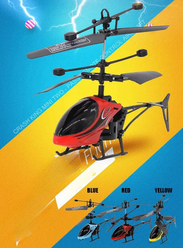 Mini Remote Control Aircraft Crash Resistant Helicopter Model Children's Remote Control Flight Toy