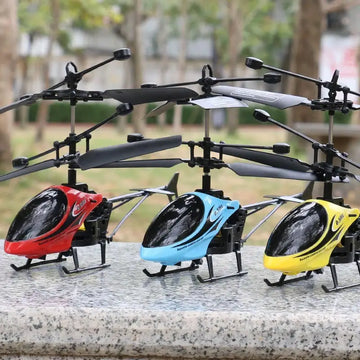 Mini Remote Control Aircraft Crash Resistant Helicopter Model Children's Remote Control Flight Toy