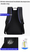 Men's Waterproof Backpack Lightweight Backpack 15.6in Laptop Backpack Casual Daypack