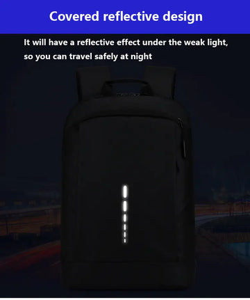 Men's Waterproof Backpack Lightweight Backpack 15.6in Laptop Backpack Casual Daypack