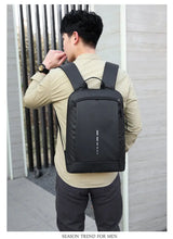 Men's Waterproof Backpack Lightweight Backpack 15.6in Laptop Backpack Casual Daypack