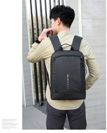 Men's Waterproof Backpack Lightweight Backpack 15.6in Laptop Backpack Casual Daypack