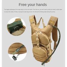 Men's Off-road Waterproof Camping Bicycle Cycling Backpack Running Sports Outdoor Camouflage Tactical Water Bag Backpack