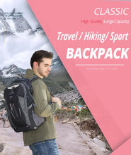 Men's Nylon Waterproof Travel Backpacks For Climbing Hiking Travel Outdoor Sports School Bag