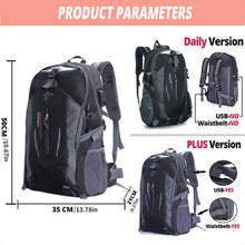 Men's Nylon Waterproof Travel Backpacks For Climbing Hiking Travel Outdoor Sports School Bag