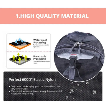 Men's Nylon Waterproof Travel Backpacks For Climbing Hiking Travel Outdoor Sports School Bag