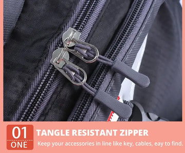 Men's Nylon Waterproof Travel Backpacks For Climbing Hiking Travel Outdoor Sports School Bag