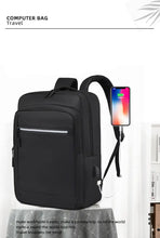 New Men's Business Backpack Computer Bag With USB Charging Port Multifunctional Bag College School Backpack Travel Backpack