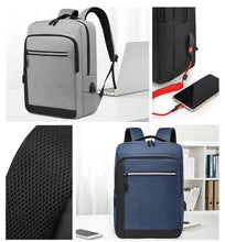 New Men's Business Backpack Computer Bag With USB Charging Port Multifunctional Bag College School Backpack Travel Backpack