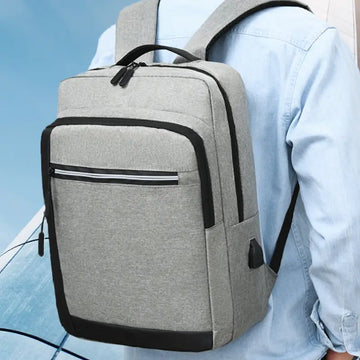 New Men's Business Backpack Computer Bag With USB Charging Port Multifunctional Bag College School Backpack Travel Backpack