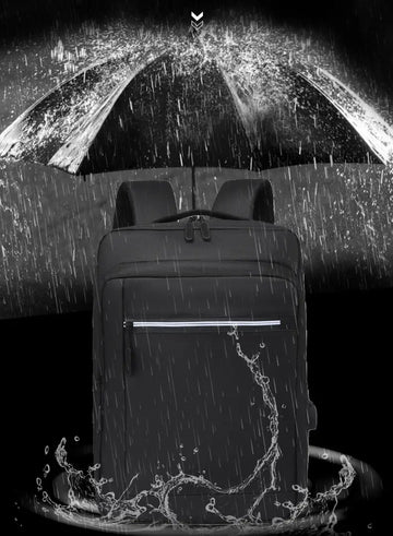 New Men's Business Backpack Computer Bag With USB Charging Port Multifunctional Bag College School Backpack Travel Backpack
