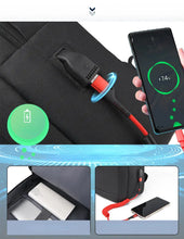 New Men's Business Backpack Computer Bag With USB Charging Port Multifunctional Bag College School Backpack Travel Backpack
