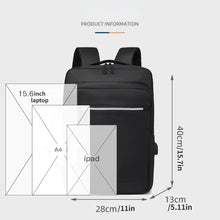 New Men's Business Backpack Computer Bag With USB Charging Port Multifunctional Bag College School Backpack Travel Backpack
