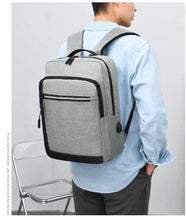 New Men's Business Backpack Computer Bag With USB Charging Port Multifunctional Bag College School Backpack Travel Backpack