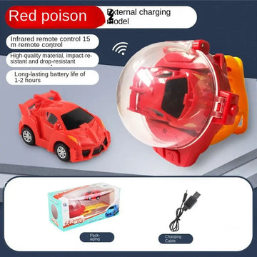 1pc New Watch Remote Control Car Toy, Electric Children's Mini Racing Remote Control Car Toy For Kids Girls Boys Children