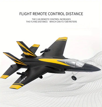 Four Channel Stunt Model Fighter Jet Beginner Remote Control Aircraft Adult Boy Fixed Wing Aircraft Model Professional Glider Toy