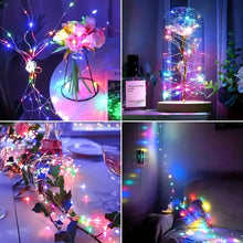 1pc LED Fairy String Lights With Remote Control, Battery Operated LED String Lights For Garden Home Party Wedding Festival Decorations 393.7inch/33ft (Not Included Batteries)