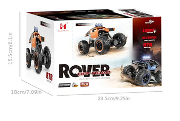 Remote Control Off-Road Vehicle, RC ATV Toy, 1:18 All Terrain Vehicle, With Lights And USB Rechargeable Battery, 2 Colors Available, Great Gifts For Boys