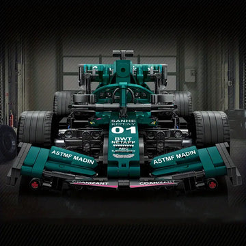 Technical High-Tech Speed F1 Super Racing Car Model Bricks 1089Pcs  Modular Building Blocks Bricks Children Boys Toys Gifts