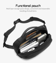 Men's Waterproof & Scratch-resistant Crossbody Shoulder Bag - Large Capacity for Daily Commuting
