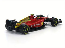 Burago 1:43 2022 Ferrari 75th Anniversary F1-75 #16 Leclerc Ferrari 75th Anniversary   F1-75 #55 Sainz Alloy Luxury Vehicle Diecast Cars Model Toy ,Collection Gift