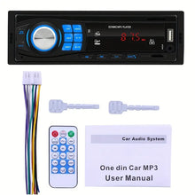 Single 1DIN In-Dash Car Radio Stereo Remote Control Digital BT Audio Music Stereo 12V Car Radio Mp3 Player USB/SD/AUX-IN