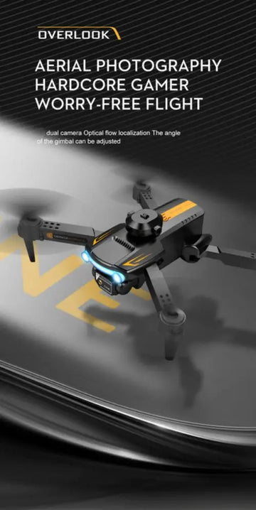 RC Drone With Dual Camera, 360° Obstacle Avoidance, Optical Flow Positioning Smart Hover, Headless Mode, One Key Return, Remote Control UAV For Gifts