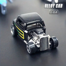 1:64 City Alloy Sports Car Vintage Bridge Mini Racing Collection Slide Vehicle Toy Diecast Model Boy Kids Toys Car Birthday Gift