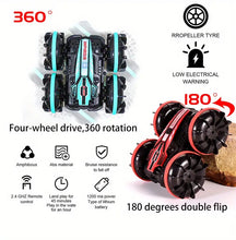 Amphibious RC Car Remote Control Stunt Car Vehicle Double-sided Flip Driving Drift Rc Cars Outdoor Toys For Boys Children's Gift