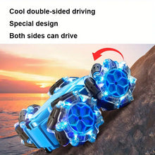 Remote Control Stunt Car Double-sided Off-road Twist Car Children's 2.4G Cool Light Toy Car