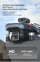 Drone With Brushless Motor, HD Dual Cameras, Optical Flow Positioning, GPS Function, Intelligent Hover, Remote Control, Gesture Photography