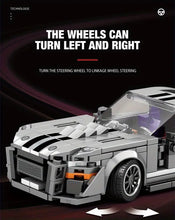 City Racing Speed Sports Car Model Building Blocks MOC Supercar Technical Racers Vehicle Bricks Toys For Children Birthday Gifts
