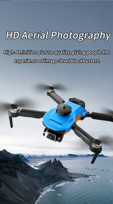 GPS Intelligent Return Drone With EIS Dual Camera, 360°Obstacle Avoidance, Strong Brushless Motor, Over Distance Return, Optical Flow Hover, Trajectory Flying, Folding Design